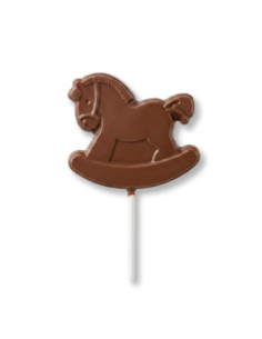 MOLDE PVC PIRULETA CABALLO BALANCÍN 80x72mm (2c)