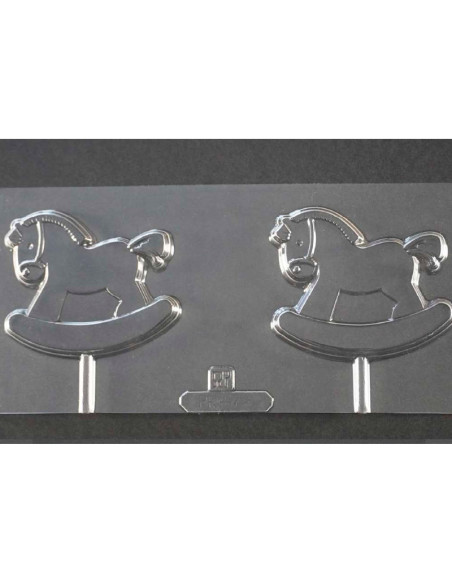MOLDE PVC PIRULETA CABALLO BALANCÍN 80x72mm (2c)-1