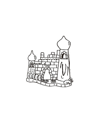 M. PVC TORRE+CUPULA PEQ. TURCA (2P)Torreones
