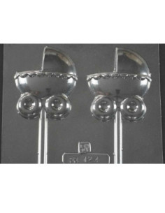 MOLDE PVC COCHECITO BEBÉ 60x75x10mm (2c)  2