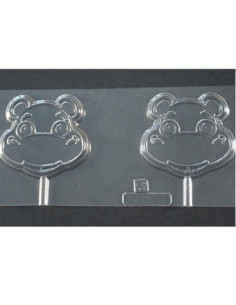 MOLDE PVC PIRULETA HIPOPÓTAMO 70x80mm (2c) 2