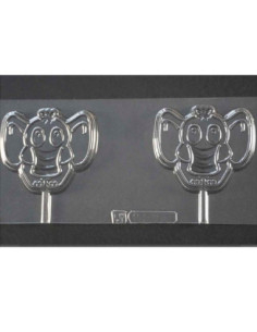 MOLDE PVC PIRULETA ELEFANTE 70x80mm (2c) 2