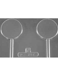 MOLDE PVC PIRULETA LISA Ø50 (2c) 2