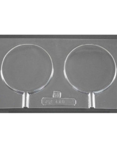 MOLDE PVC PIRULETA LISA Ø80 (2c) 2