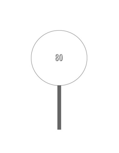 MOLDE PVC PIRULETA LISA Ø80 (2c)-2