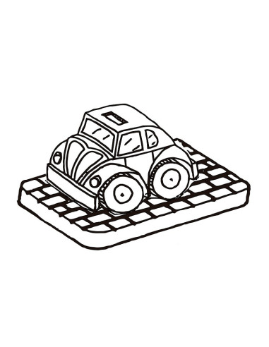 M. PVC COCHE MINI WW SP (1P) 195x78x115mmTerrestre