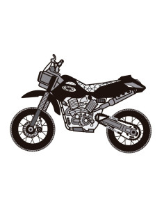 MOLDE PVC AR2184 MOTOCROSS 250x180mm