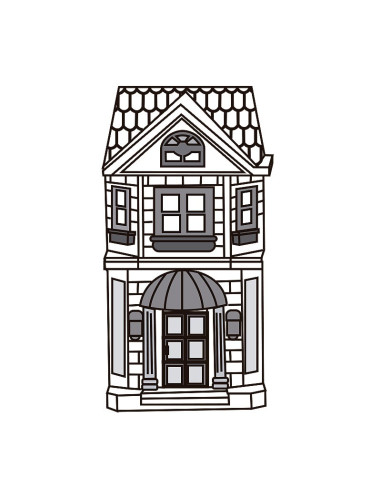 M. PVC CASA INGLESA 165x83x8mmCasas