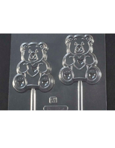MOLDE PVC PIRULETA OSITO CORAZÓN 85x70mm (2c)-1