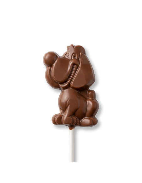 MOLDE PVC PIRULETA PERRITO 100x60x11mm (3c)