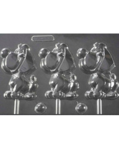 MOLDE PVC PIRULETA PERRITO 100x60x11mm (3c) 2