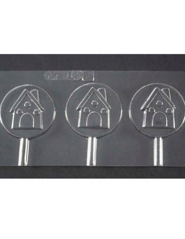 MOLDE PVC PIRULETA CASITA Ø55x12mm (2c)-1