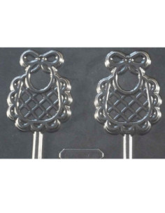 MOLDE PVC PIRULETA BABERO 75x55mm (2c) 2