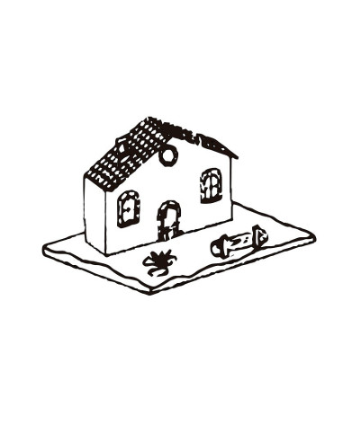 M. PVC CASA 140x185x55mmCasas