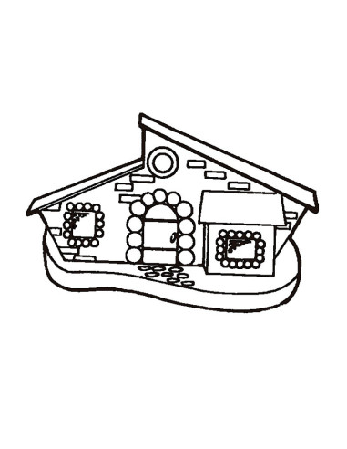 M. PVC CASA 155x100x65mmCasas