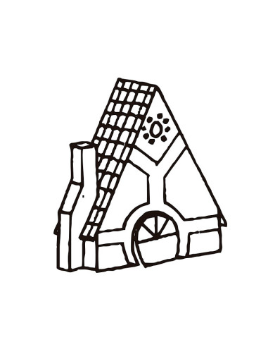 M. PVC CASA MINI MONTAÑA 1917 145X120X50mmCasas