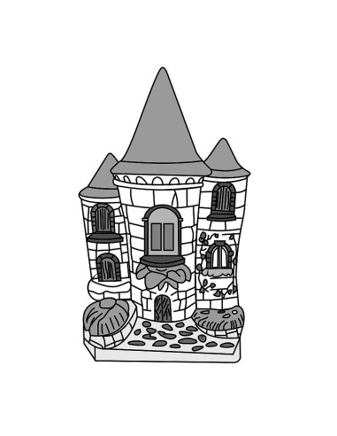 M. PVC CASTILLO 200x120x90mm (1P)Castillos