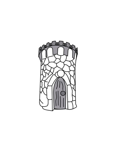 M. PVC TORREON de95x125mm (2m)Castillos