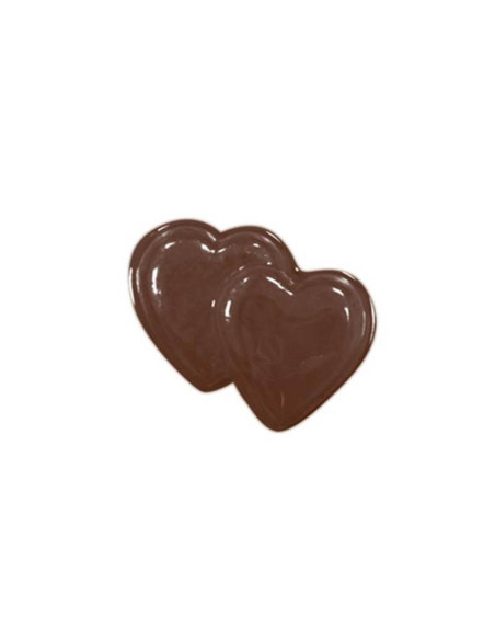 MOLDE PVC 90-1015 CORAZÓN DOBLESan Valentin