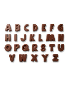 MOLDE PVC ABECEDARIO PEQUEÑO (1c)