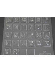 MOLDE PVC  ABECEDARIO PEQUEÑO 2