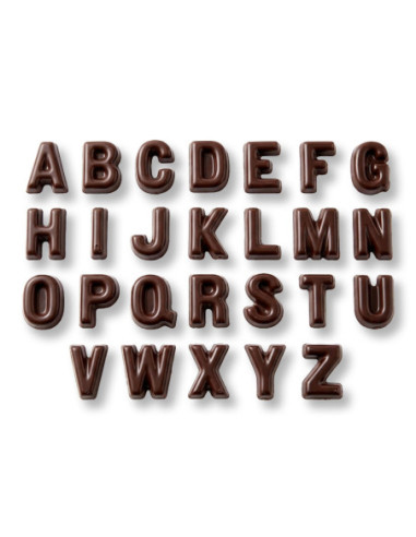 MOLDE PVC ABECEDARIO 35 mm