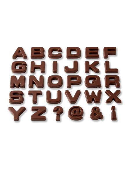 MOLDE PVC ARPA181 LETRAS 40x35x6 mm