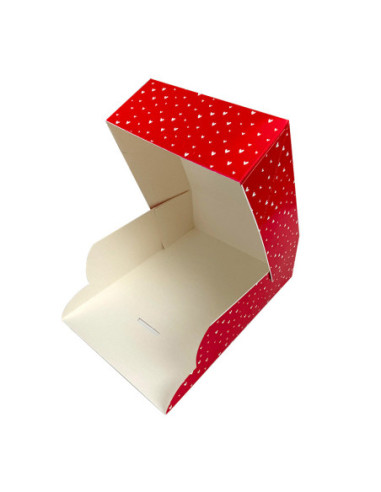 CAJA TARTA 20x20x8cm PK (50u) AMORE-1