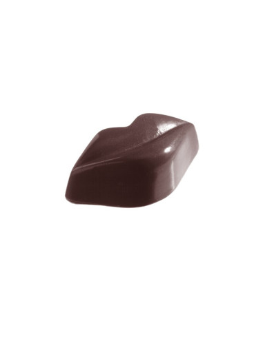 MOLDE CW1296 LABIOS 49x26x17mm 21p 275x135mmChocolate World