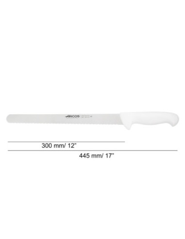 CUCHILLO 300 mm PASTELERO BLANCO 2900 ARCOS-3