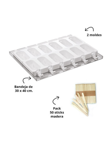 MOLDE GEL11 SHOCK STECCOFLEX STICK (2pz)-3