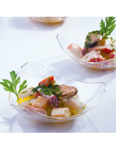 MINI PLATO 8.5x8.5x3cm 30ml. (100 u)Platos y cubiertos 2