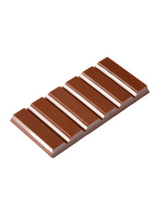 5 MOLDES PVC TABLETA 100g BARRA 150x70mm