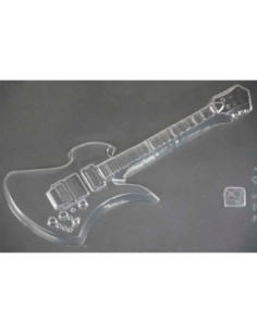 MOLDE PVC GUITARRA ELÉCTRICA 150x60x10mm (1c) 2