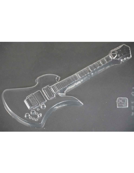 MOLDE PVC GUITARRA ELÉCTRICA 150x60x10mm (1c)-1