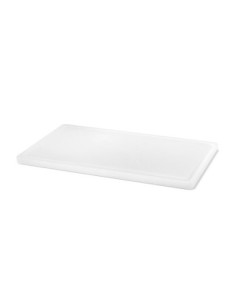 TABLA DE CORTE 53 x32.5 x h 2 cm HD PE BLANCA