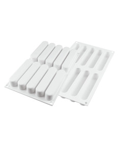 MOLDE FASHION ECLAIR 80 ( 10p )Silikomart Monoporciones 2