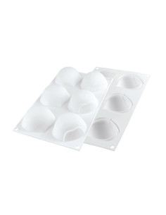 MOLDE MARRON GLACE 110 ( 6p )Silikomart Monoporciones 2
