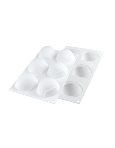 MOLDE MARRON GLACE 110 ( 6p )Silikomart Monoporciones MOLDE MARRON GLACE 110 ( 6p )Silikomart Monoporciones