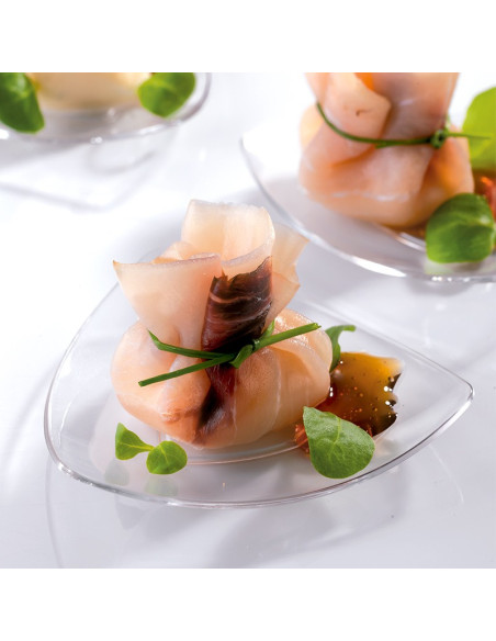 MINI PLATO 90x90x15mm 20 ml (100 u)Platos y cubiertos