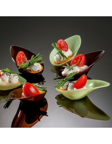 PLATO CUCHARA 10.5x5x3cm 11ml (100 u)Platos y cubiertos