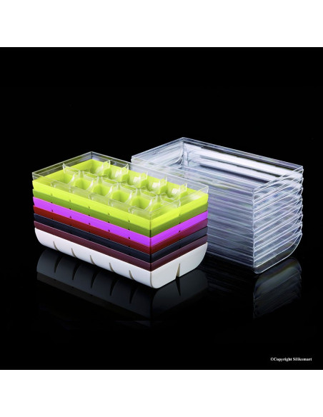 MACADO 6 - TRANSPARENTE CA(90u)Macarons