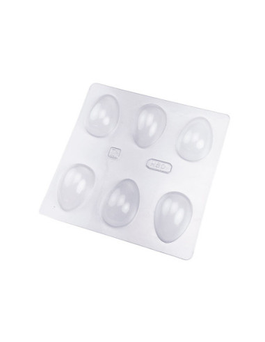 MOLDE PVC HUEVO LISO Ø33 x h50 mm (6c)-1