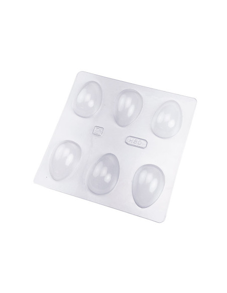MOLDE PVC HUEVO LISO Ø33 x h50 mm (6c)-1
