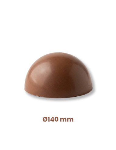 MOLDE PVC SEMIESFERA Ø140mm 1c