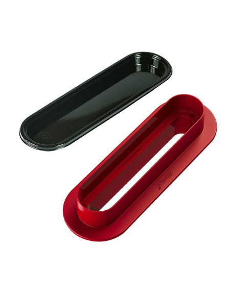 MOLDE FASHION ECLAIR 80 ( 10p )Silikomart Monoporciones