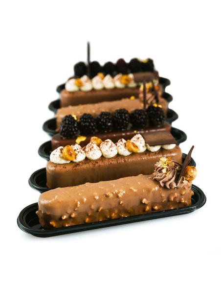 MOLDE FASHION ECLAIR 80 ( 10p )Silikomart Monoporciones