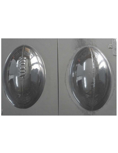 MOLDE PVC PELOTA RUGBY Ø106 x 167 mm-1