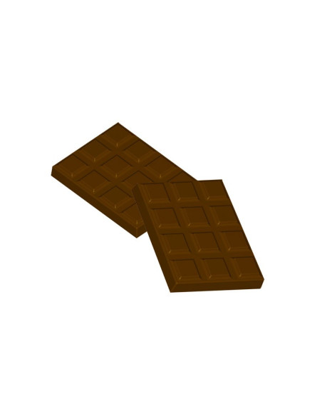 MOLDE M162 TABLETA 40x30x5mm 20p PC 175x275Tabletas