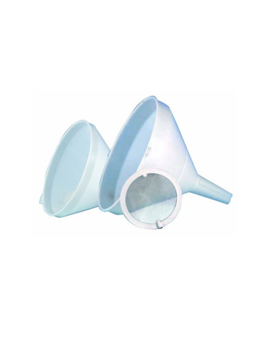 EMBUDO d. 26 PLASTICO CON FILTROEmbudos